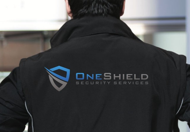One Shield officer posted at a building entrance